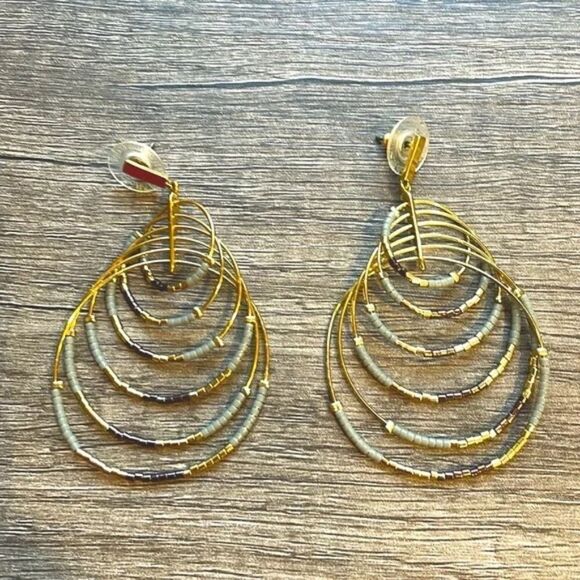 stella & dot / rebecca minkoff  ~ prima chandeliers ~ circles - Picture 4 of 4